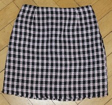 H&M Rock dunkelblau rot weiß