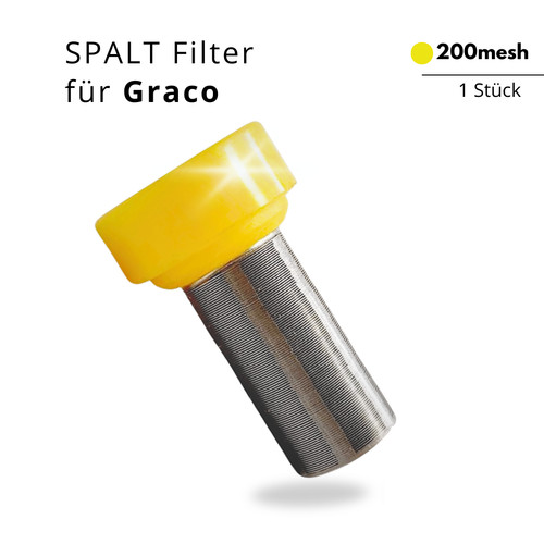 Spaltfilter gelb edelstahl - spaltfilter,