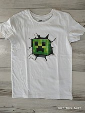 Minecraft T-Shirt Pixel Motiv Gr 128 v. Sinsay Baumwolle