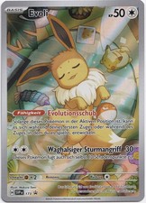 Pokémon Evoli Illustration Rare Black Star Promo SVP 173 NM Deutsch