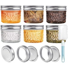 Einmachgläser 6 Stück, 120ml