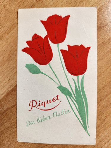 Riquet tee reklameschild - riquet,