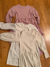 Mädchen H&M Kleid Herbst Winter Set 4 Teile