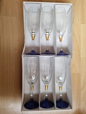6 x  Sektglas Champagner