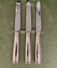 Christofle Malmaison A. Paris 3 Tafelmesser versilbert *Rarität Antik*