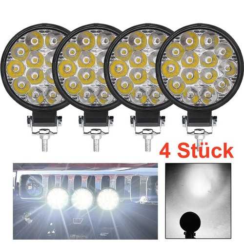 42w led arbeitsscheinwerfer - 4x,