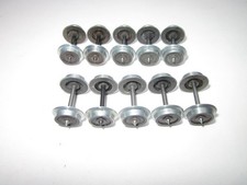 Märklin H0 / 10x AC Radsatz mit LaufØ 10,4mm / Spitzlagerachse mit 24,4mm