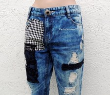 Desigual  Jeans Patchwork