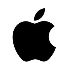 Aufkleber Sticker Apple Logo