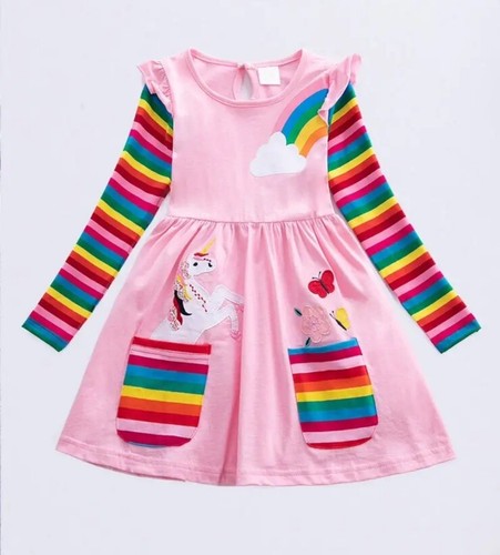 Süßes mädchen kleid - mädchen,