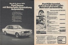 Ford Taunus TC (Knudsen) - Reklame Werbeanzeige Original-Werbung 1975 (1)