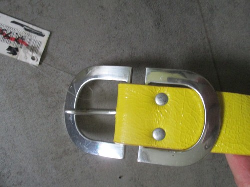 Gürtelschnalle silber groß