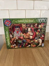 SANTA'S TOY SHOP VON FX SCHMID BRANDNEU VERSIEGELT 1000-TEILIGES PUZZLE 70 X 50 CM