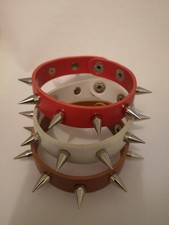 3 x Nietarmband Stachelarmband Armband Punk Rocker Heavy Metal