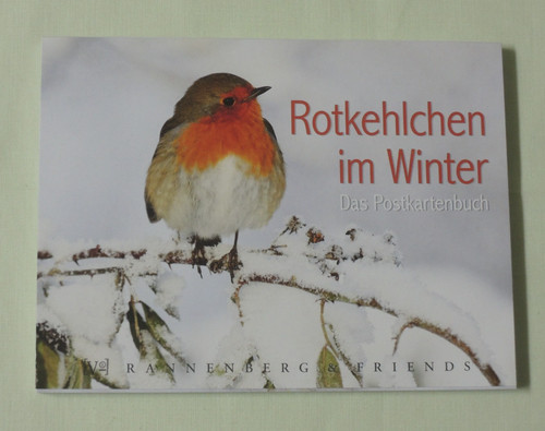 Postkartenbuch rotkehlchen - 1x,