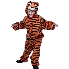 Kinder Tiger Kostüm / Karneval Fasching Mottoland 116210 Gr.128 (K-02) (W)