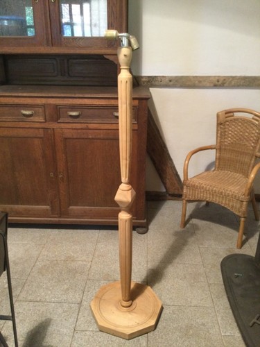 Stehlampe lampe holz antik - lampe,