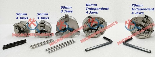 Mini drehbankfutter set - mini,