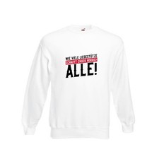Liegestütze | Chuck Norris Witz | Nerd | witziger Spruch Sweatshirt Weiß