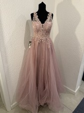 Damen Abendkleid In Rosa Gr.40