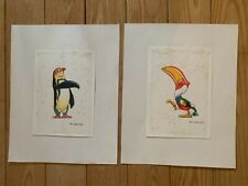 2 Org. Aquarelle sign. IRM v