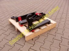 Adapter von FEM2 + FEM3 Gabelträger auf 3-Punkt, Kat. 2 + Kat. 3
