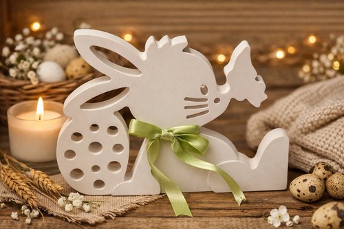 Dekorativer osterhase aus - dekorativer,