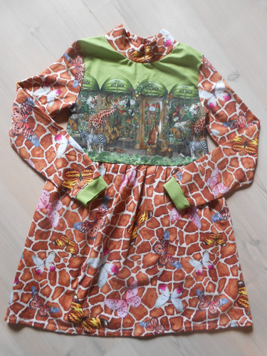 Leichtes jersey kleid - kleid, gr