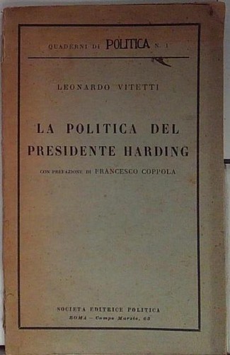 Vitetti die politik des - vitetti,