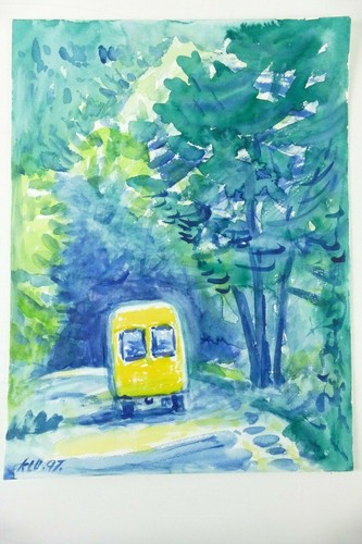 Wilhelm klußmann aquarell - wilhelm,