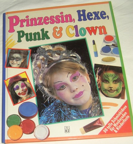 Prinzessin hexe punk clown - hexe,,