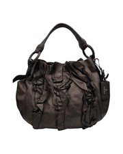 Prada Ruffle Handtasche Leder