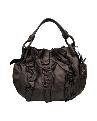 Prada ruffle handtasche - handtasche, leder
