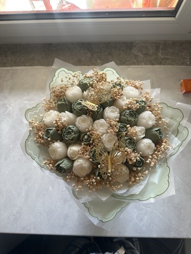 Kerzen blumenstrauß - kerzen,