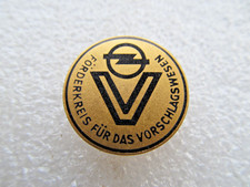 altes Auto Abzeichen - Opel Förderkreis - Anstecknadel - Brosche ca. 2,2 cm