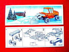 1993 EU  SCHNEEPFLUG  K94 N 94  BEIPACKZETTEL