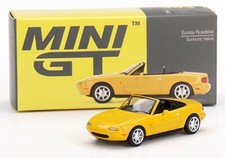 MAZDA Eunos Roadster - sunburst yellow - Mini GT 1:64