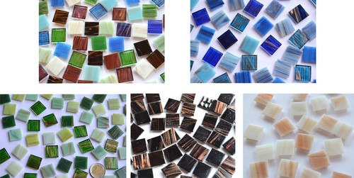 Stück glas mosaiksteine - glas,