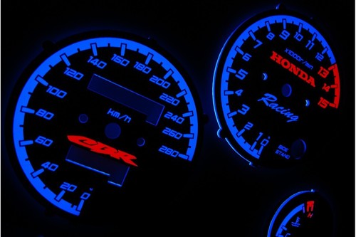 Honda cbr 600 glow gauge - honda, f2