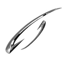 3D Chrom Aufkleber Logo