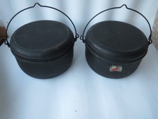 2x Camping Feuertopf Aluminium