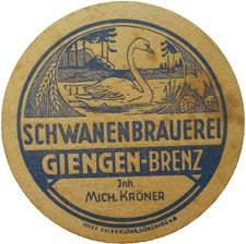 ALTER BIERDECKEL
