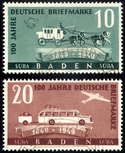 Baden 1949 100 jahre - o,,