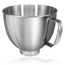 Schüssel für KitchenAid 4,3L K45SBWH Edelstahl Kippkopf 4,5QT KSM100 K45SS