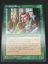 Magic the Gathering MTG Fyndhorn Elves Green Ice Age Common
