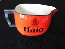 Krug Kanne Pitcher Haig Scotch Whisky Keramik rot