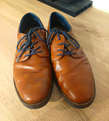Rieker lederschuhe braun - braun, gr