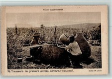 13056528 - Mission Suisse Romande - Berufe Korbflechter (Transvaal) Afrikan.