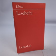 Klett Lesehefte Lehrerheft