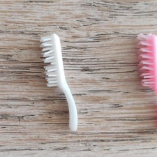 Vintage Barbie Skipper Francie Haarbürste, weiss, 60er